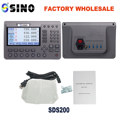Наборы цифрового отсчета SDS200 стеклянной линейной машины масштаба SINO испытывают Intrusment для филируя CNC TTL токарного станка