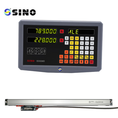 Система цифрового отсчета SDS2MS SINO показывает кодировщик масштаба оси набора 2 DRO стеклянный линейный