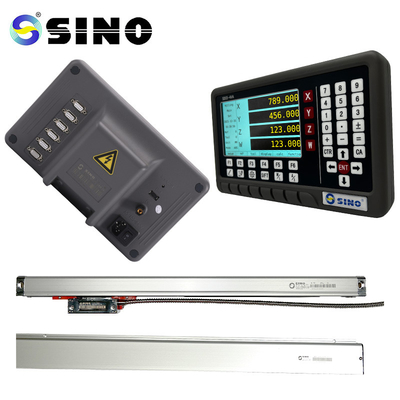 Четырехосевая стеклянная линейная шкала DRO SINO SDS5-4VA система считывания цифрового считывания