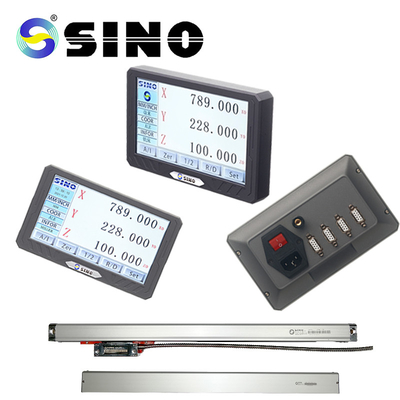 SINO SDS200S Комплексы цифрового чтения DRO 3 оси LCD полный сенсорный экран для линейного кодировщика шкалы станка фрезерной