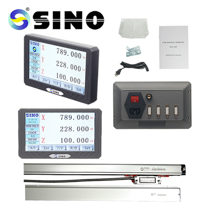 Кодировщик SINO правителя решетки наборов DRO цифрового отсчета экрана касания LCD оси SDS200S 3 полного роторный