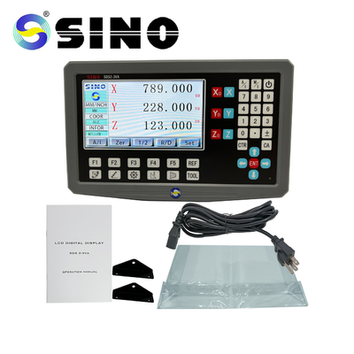 Сино SDS2MS DRO Цифровое чтение Стеклянная линейная шкала для фрезерной машины
