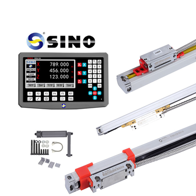 RS422 DRO Цифровое чтение Линейный оптический кодировщик SINO SDS6-3VA 3 оси фрезерный стан