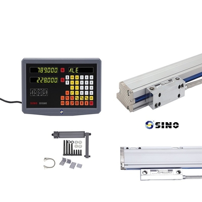 SINO TTL RoHS 2 Axis Digital Readout SDS2MS For Lathe , Multifunctional DRO Measuring Systems with linear encoder