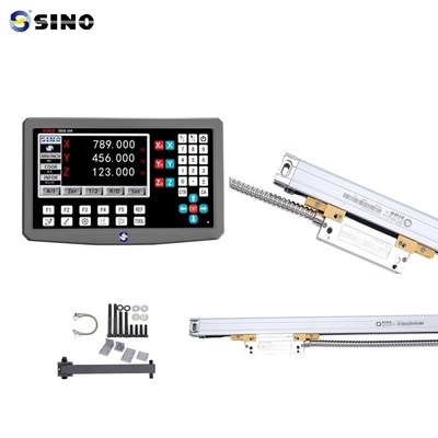 Стеклянный датчик с дисплеем DRO и 3-осевой системой цифрового чтения LCD, SINO SDS6-3VA