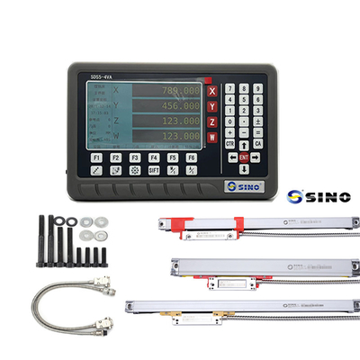 SINO SDS5-4VA Цифровой дисплейный счетчик с LCD-экраном с четырьмя осями