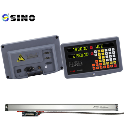 SINO SDS2MS Цифровое чтение 2 оси Оптический с угловым линейным кодировщиком Длина 7-102 см Для фрезерной машины