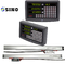 SINO SDS6-3V Цифровой считыватель DRO 3 Axis 1um Glass Linear Scale Meter Lathe Machine
