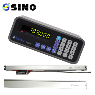 TTL Single Axis SINO Digital Readout System DRO SDS3-1 With Transparent Cover Linear Encoder For Lathe Milling Machine