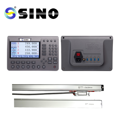 2 оси DRO SDS 200 Kit Металлический LCD полный сенсорный экран 0,005 мм разрешение Практическое для фрезерной машины