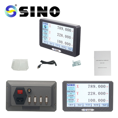 SINO SDS200S Комплексы цифрового чтения DRO 3 оси LCD полный сенсорный экран для линейного кодировщика шкалы станка фрезерной