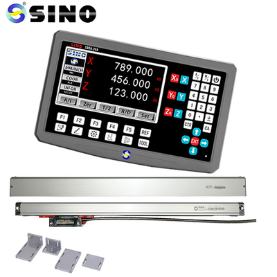 SINO SDS6-3VA 3-осевая система цифрового чтения LCD DRO дисплей линейного масштаба Стекло датчик