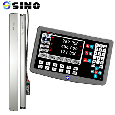 SINO SDS6-3VA 3-осевая цифровая система считывания DRO измерительная машина для фрезы / лата RS232C