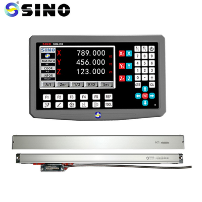 SINO SDS6-3VA 3-осевая система цифрового чтения LCD DRO дисплей линейного масштаба Стекло датчик