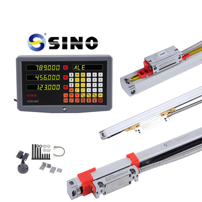 SINO SDS2-3MS Цифровой дисплей Промышленная обработка с линейной двухосной фрезерной машиной