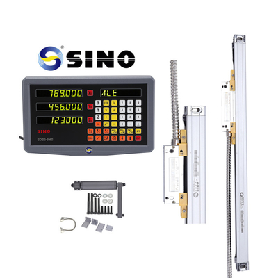 Система цифрового чтения SINO SDS2-3MS DRO для станков и фрезерных машин с трехкоординальным цифровым дисплеем