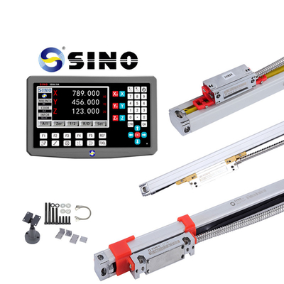 SINO SDS6-3VA 3 оси DRO цифровой дисплей считывания для решетки, линейный стеклянный масштабный кодировщик, решетчатый линейник