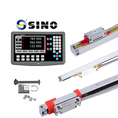 RS422 DRO Цифровое чтение Линейный оптический кодировщик SINO SDS6-3VA 3 оси фрезерный стан