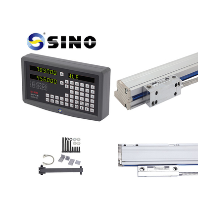 SDS6-2V SINO Dro 2 Axis Digital Readout System kit с линейным кодером для фрезерной машины