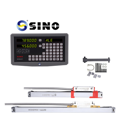SDS6-2V SINO Dro 2 Axis Digital Readout System kit с линейным кодером для фрезерной машины