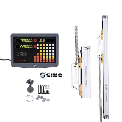 Цифровое чтение KA300 Стеклянная линейная шкала Sino SDS2MS DRO для фрезерной станки