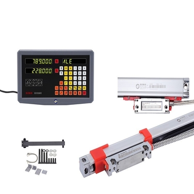 SINO 2 Axis Digital Display Reading Machine SDS2MS с линейным кодировщиком AC 100-240V SINO Digital Reading System SDS2MS многофункциональная