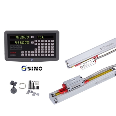 2 Axis CE SDS6-2V SINO Digital Readout System With LED Display Linear Encoder For Lathe Milling Machine