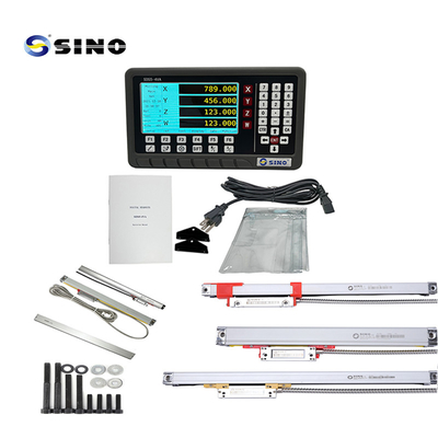 SINO SDS5-4VA Цифровой дисплейный счетчик с LCD-экраном с четырьмя осями