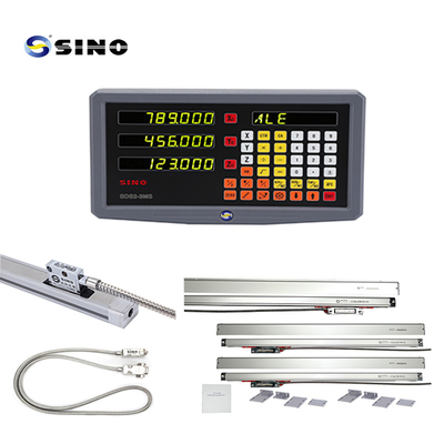 Система цифрового чтения SINO SDS2-3MS для станков и фрезерных машин с трехосновым цифровым дисплеем