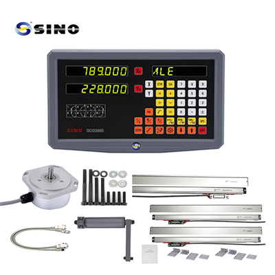 SINO SDS2MS 2 Axia DRO Цифровое чтение с линейным кодировщиком для фрезерной машины