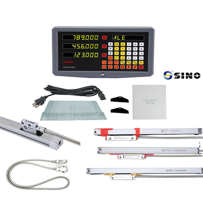 Система цифрового чтения SINO SDS2-3MS 15VA Практическая 3-осевая система DRO для пластиковых линейных масштабов
