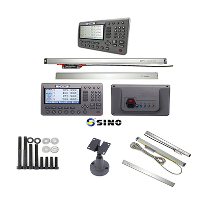 2 оси цифровой чтение DRO SINO SDS200 цифровой чтение 240V Металл с линейным шифровальным шкалой для шлифовальных машин
