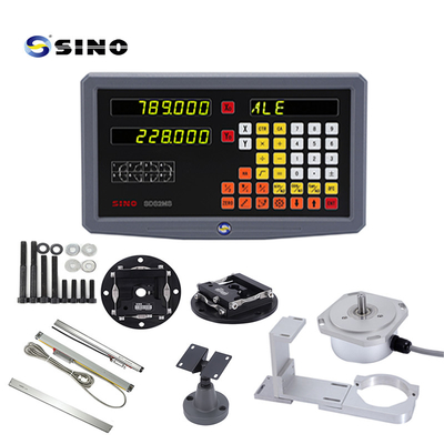 2 оси SINO SDS2MS DRO Цифровое чтение со стеклянной линейной шкалой для фрезерной машины