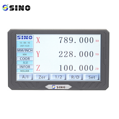 Стеклянный линейный масштабный кодировщик SINO SDS200S Цифровые системы чтения DRO 3 оси KA300