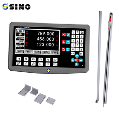 Полный набор SINO 3 Axis Dro Digital Readout Metal Case для фрезерной станки крутящего станка KA-300 Линейная стеклянная шкала