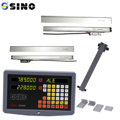 SINO TTL RoHS 2 Axis Digital Readout SDS2MS For Lathe , Multifunctional DRO Measuring Systems with linear encoder