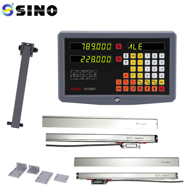 SINO 2 Axis Digital Display Reading Machine SDS2MS с линейным кодировщиком AC 100-240V SINO Digital Reading System SDS2MS многофункциональная
