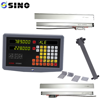 SINO 2 Axis Digital Display Reading Machine SDS2MS с линейным кодировщиком AC 100-240V SINO Digital Reading System SDS2MS многофункциональная