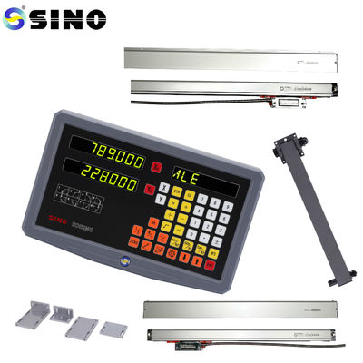 Хорошая цена SDS 2MS DRO Kits Glass Linear Scale For Milling Lathe TTL SINO 2-осевая цифровая система инструментов считывания онлайн
