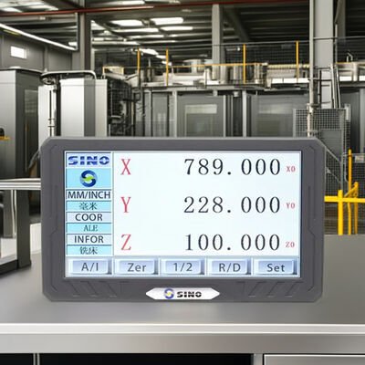 SINO 220V Горизонтальные SDS200S 3 оси Мигитальные показания для фрезерных машин Мигитальные показания