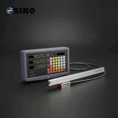 Хорошая цена SINO SDS2‐3MS 3-осевое цифровое чтение TTL-сигнала ((DRO) Полный стеклянный линейный кодировщик для фрезерной машины онлайн