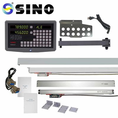 Хорошая цена Крупноразмерный выход осей RS232-C руководства 2 филировальной машины DRO металла онлайн